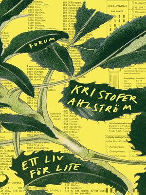 cover image of Ett liv för lite